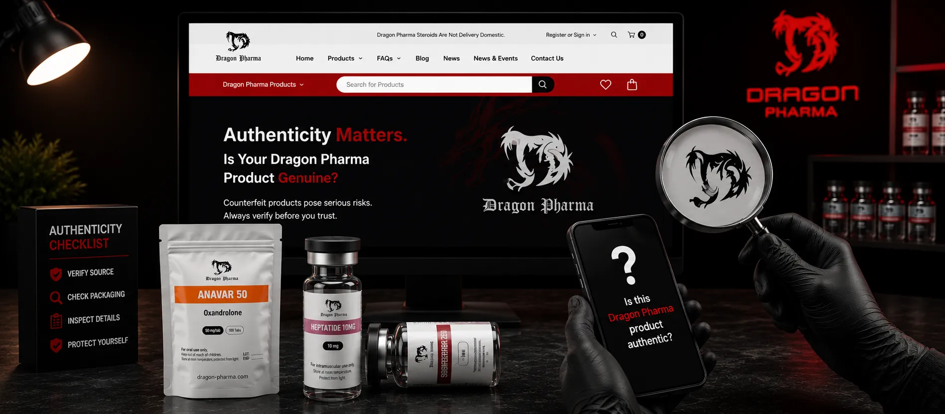 Dragon Pharma Authentication: How to Verify Your Products